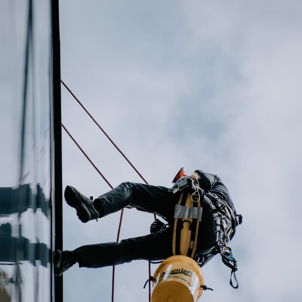 Commercial window cleaning