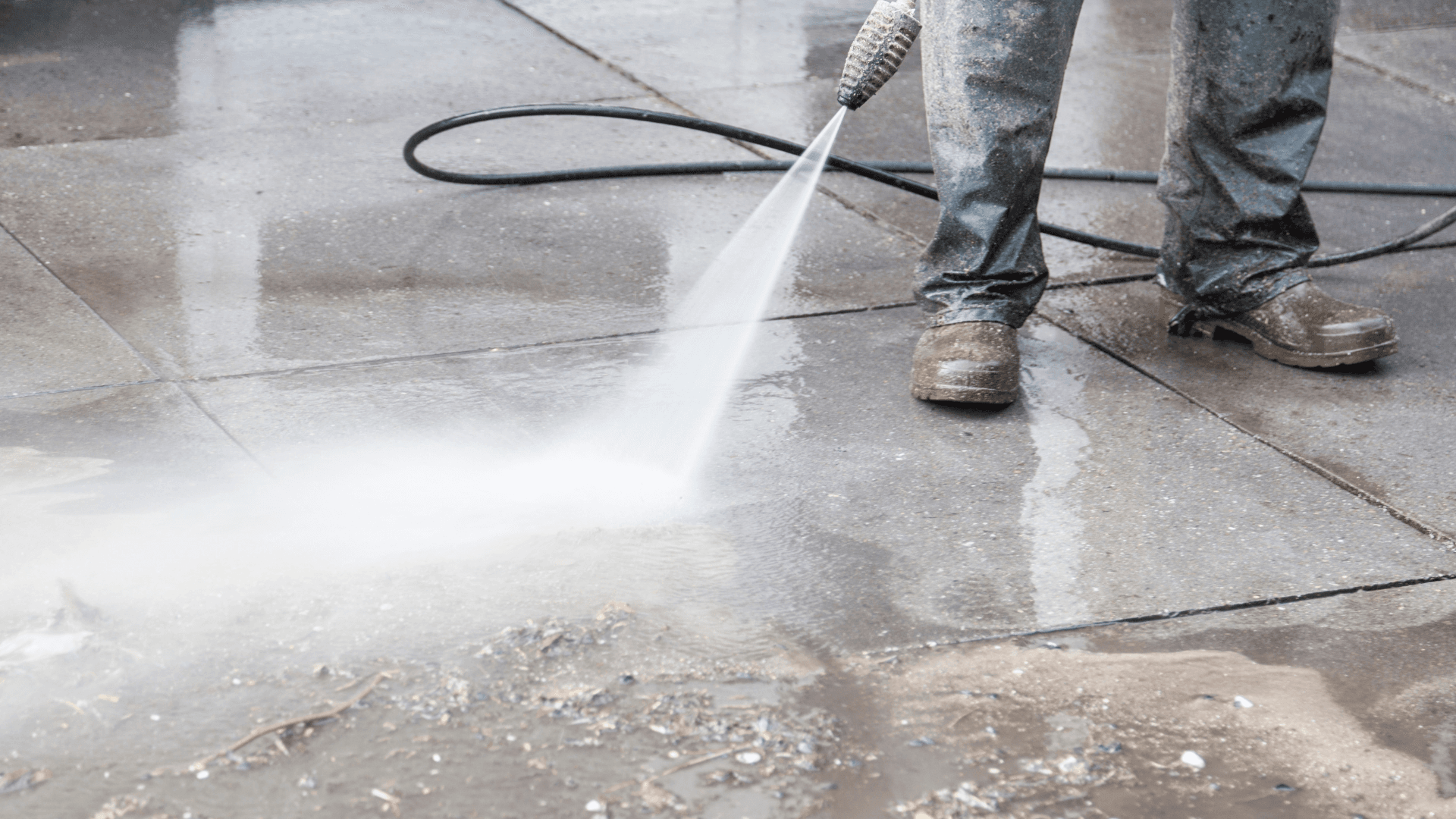 Professional pressure washing